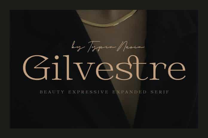 Gilvestre - Beauty Luxury Expanded Serif Font