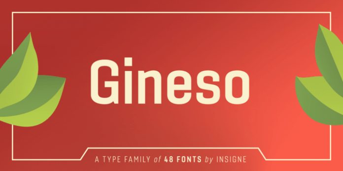 Gineso Font Gineso Font