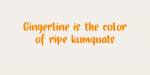 Gingerline Font