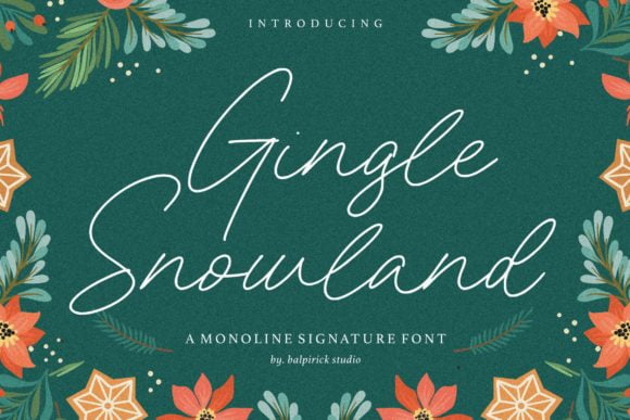 Gingle Snowland Font