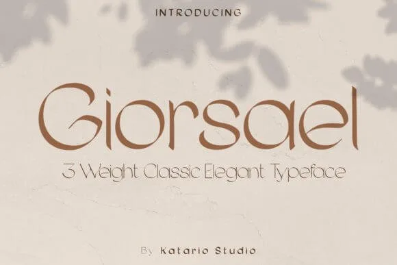 Giorsael Font