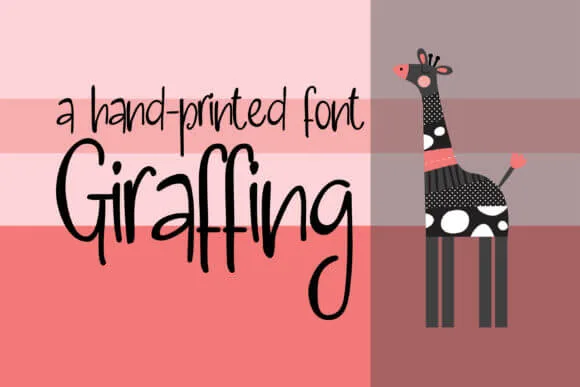Giraffing Font