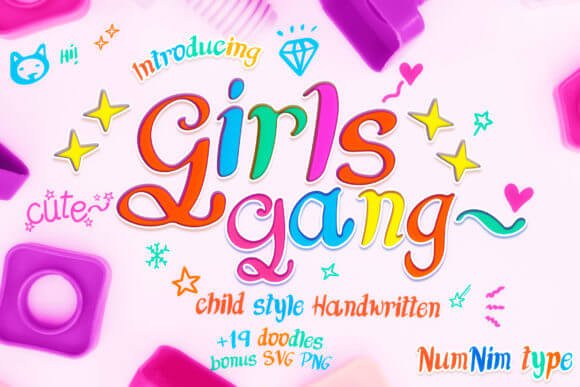 Girls Gang Font
