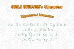 Girls Unicorn Font