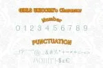 Girls Unicorn Font