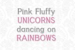 Girls Unicorn Font