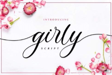 Girly Font