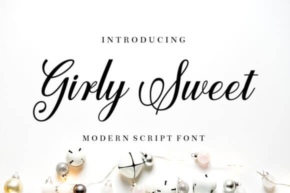 Girly Sweet Font