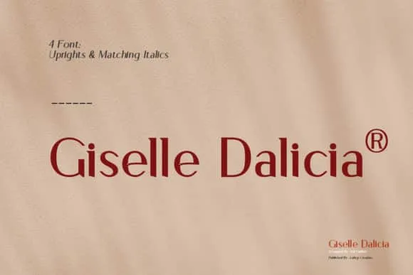 Giselle Dalicia Font Giselle Dalicia Font