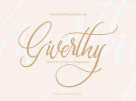 Giverthy Font