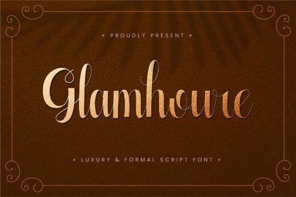 Glamhoure Font