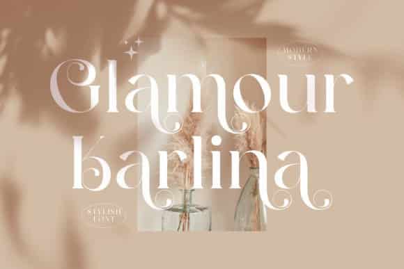 Glamour Karlina Font