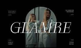 Glamre - Elegant Modern Glamour Italic Serif
