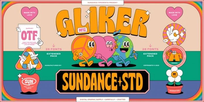 Gliker Font Family