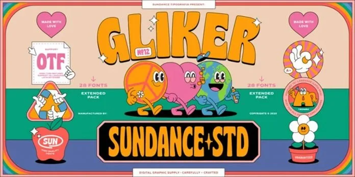 Gliker Font Family
