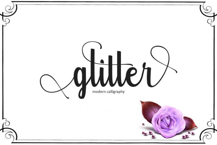 Glitter Font