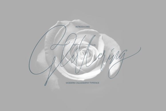Glittering Font