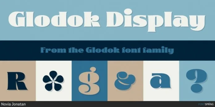 Glodok Display Font
