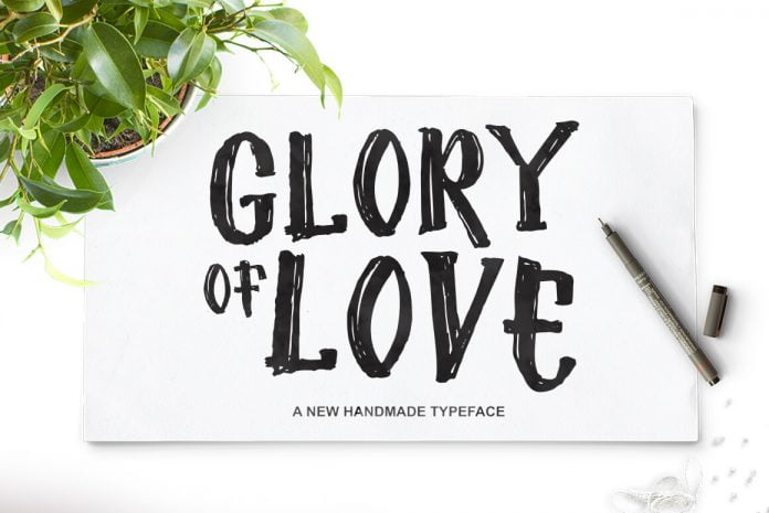 Glory of Love Font