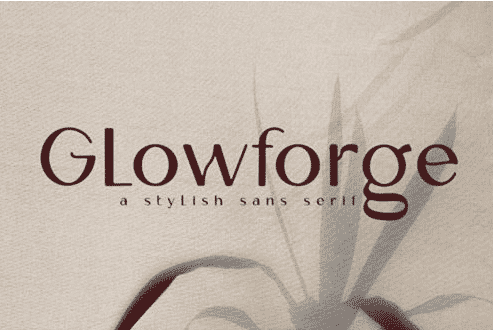 Glowforge Font