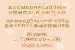 Glowing Star Font