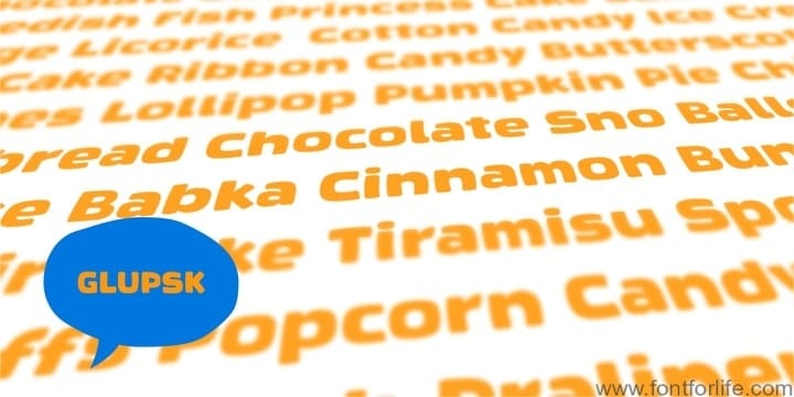 Glupsk Font