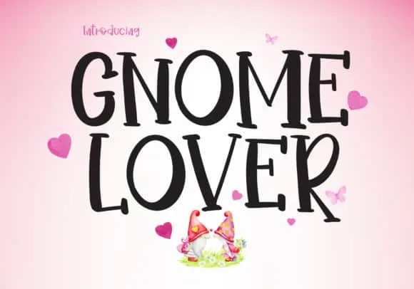 Gnome Lover Font