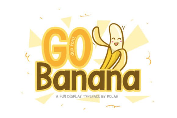 Go Banana Font