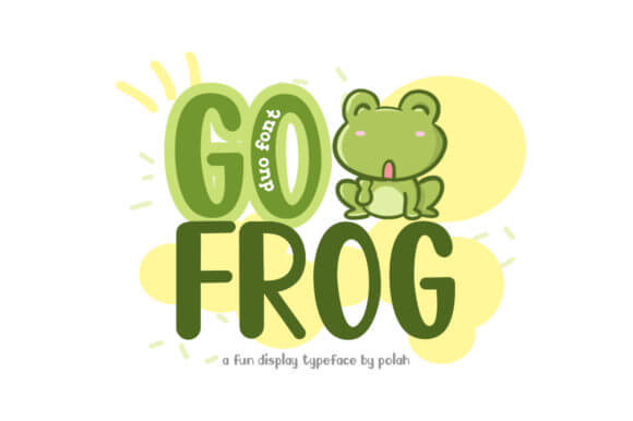 Go Frog Font
