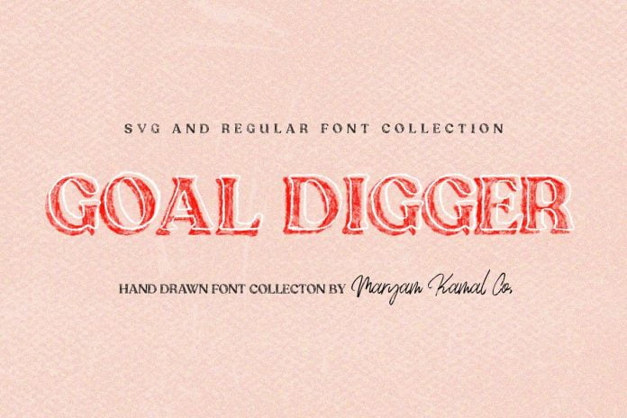 Goal Digger Font Collection