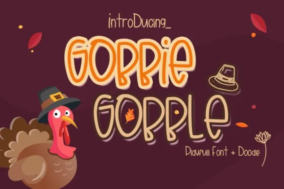 Gobbie Gobble Font