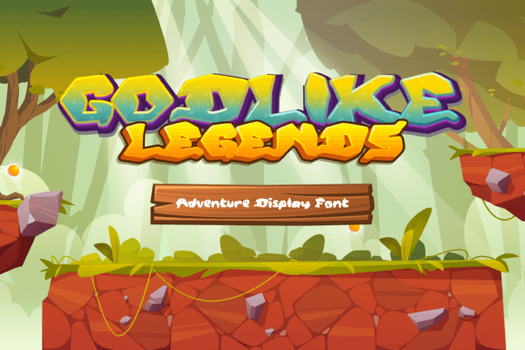 Godlike Legends Font