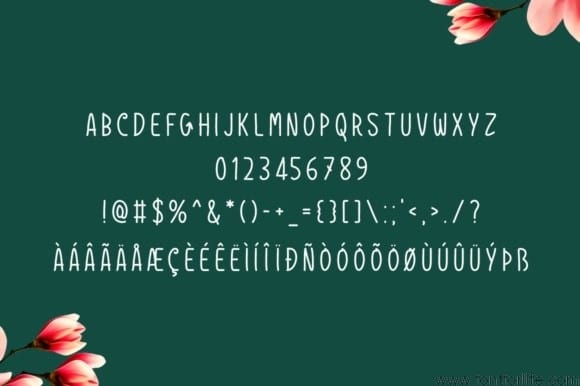 Godroons Font