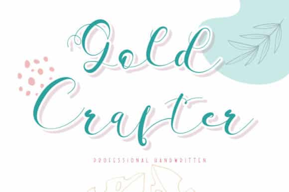 Gold Crafter Font