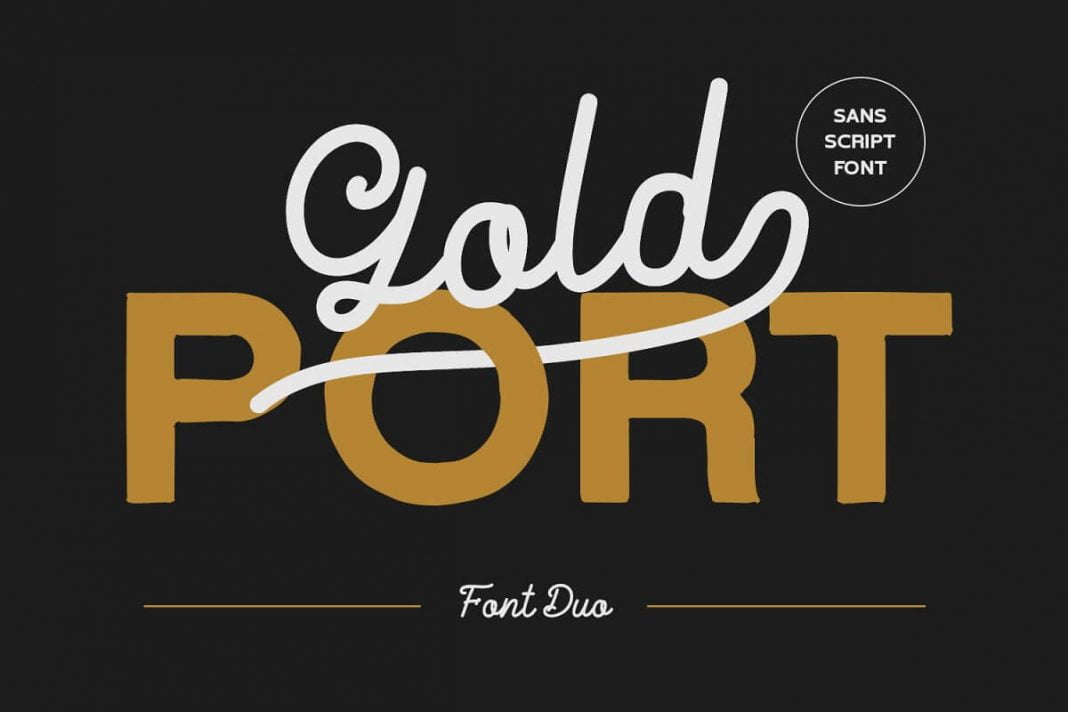 Gold Port - Font Duo with Sans