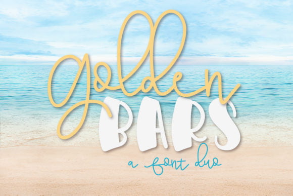Golden Bars Font