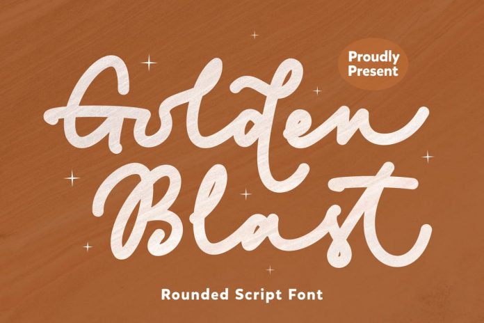Golden Blast Font