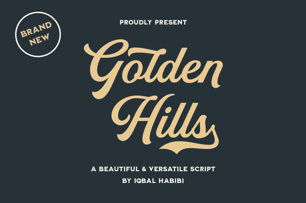 Golden Hills Font