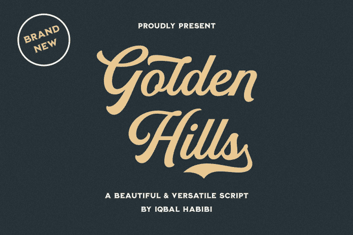 Golden Hills Font