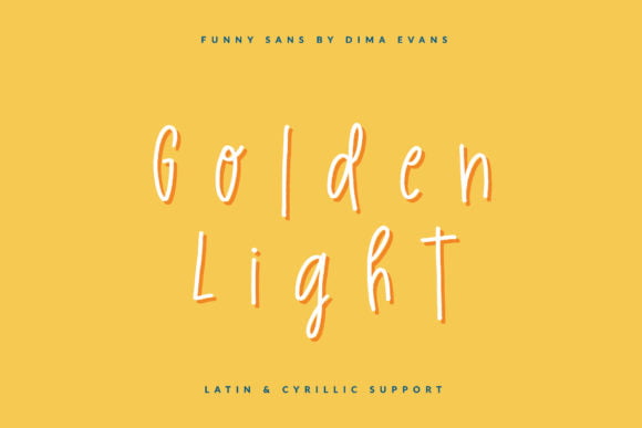 Golden Light Font