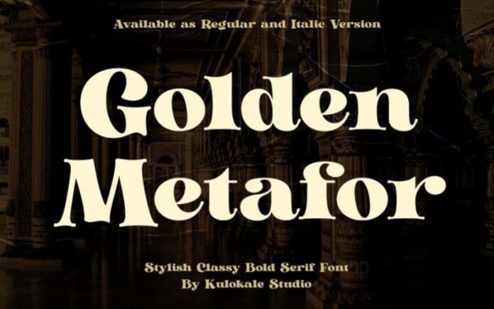 Golden Metafor - Classy Bold Serif