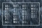 Golden Ratio Font