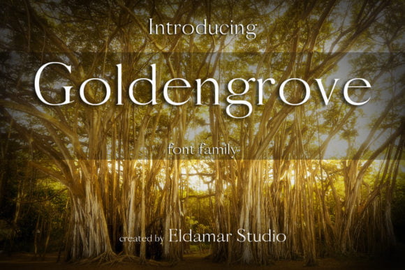 Goldengrove Font
