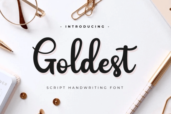 Goldest Font