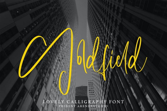 Goldfield - Lovely Calligraphy Font
