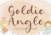 Goldie Angle Font