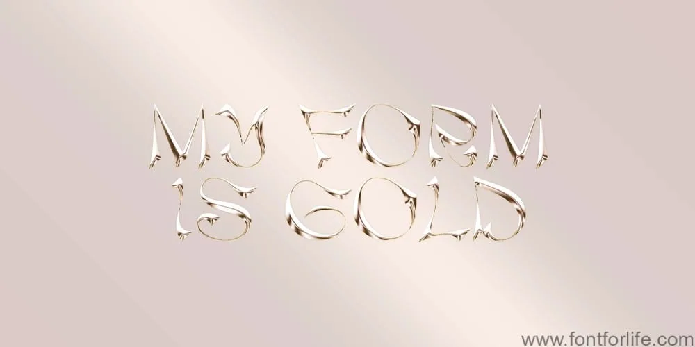 GoliaGolia Display Font