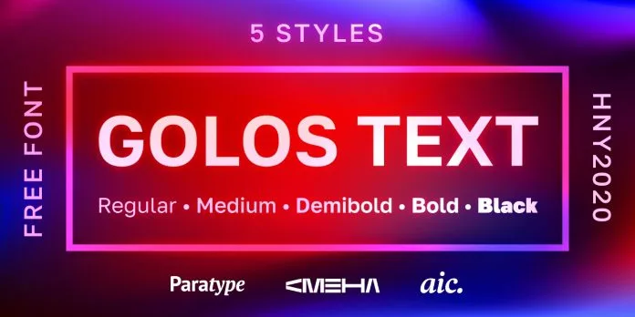 Golos Text Font