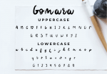 Gomara - Modern Handwritten Brush Font