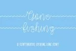 Gone Fishing - A Fishing Line Font [3-Weights]
